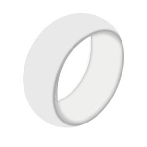Europa und die Vereinigten Staaten heiß verkaufte Männer und Frauen Silikon <span class=keywords><strong>ring</strong></span> Paare Ehering kreisförmige gekrümmte Oberfläche - Product Image 2