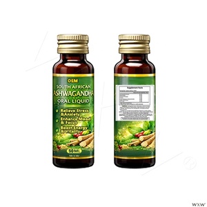 Gotas Orales de Ashwagandha de Marca Privada, Alivio del Estrés, Apoyo Energético, Mejora del Estado de Ánimo, Suplemento Diario con Ginseng Indio y Taurina - Product Image 6