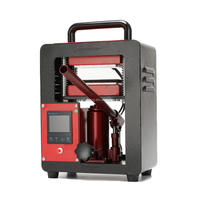 Petite presse à chaud pour résine, pression max. 5 tonnes, plaques chauffantes doubles jusqu'à 250°C, 110V 220V pour T-shirts, mugs, artisanat DIY