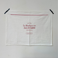 Essuie-tout en coton vintage réutilisables pour la cuisine, le nettoyage, la vaisselle, décoration Instagram, café, accessoire photo