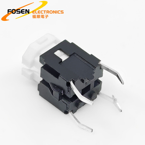 12V dẫn nút AC 250V 250 ± 30gf nhỏ đẩy nút xúc giác nhúng 6*6mm 4pin cảm ứng chuyển đổi ánh sáng đỏ xanh xanh trắng - Product Image 5