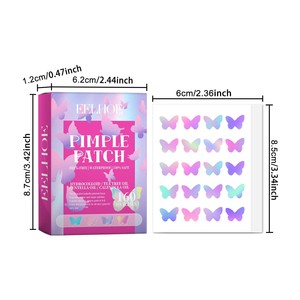 EELHOE Kit d'élimination des patchs anti-acné absorbant le pus et l'huile Patch de protection pour le <span class=keywords><strong>soin</strong></span> de la peau du <span class=keywords><strong>visage</strong></span> - Product Image 5