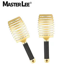 Masterlee Brand Stylish Natural Detangle Hair Comb with Boar Bristle Hair Brush Detangle Hair Comb