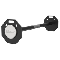 Barra Octa SZ Ajustable de 10 kg y Barra Recta de Ajuste Rápido de 7 kg para Levantadores Profesionales
