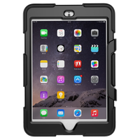 Casing Tablet Perlindungan Seluruh Bodi untuk iPad Mini, Casing Pelindung Layar Bawaan 1 2 3 7.9 Inci + Pelindung Tahan Guncangan Tugas Berat