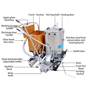 Machine de marquage de <span class=keywords><strong>ligne</strong></span> de <span class=keywords><strong>parking</strong></span> rapide et précise pour les parkings routiers - Product Image 6