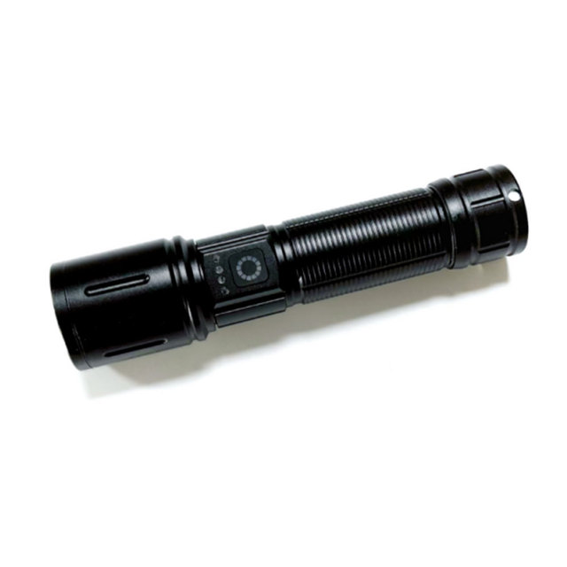 LED Flashlight Zoomable High Power Torch Rechargeable Outdoor Waterproof Spotlight Portable Flashlight for Camping Hiking