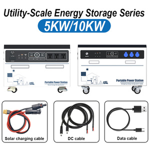 Estación de Energía Portátil de 10KW 20000Wh Todo en Uno, Generador Solar LiFePO4 con Controlador MPPT, Arrancador de Emergencia y Linterna para Uso en Exteriores - Product Image 5