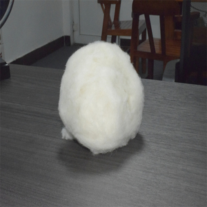 침구 및 의류 도매 몽고 100% 캐시미어 탈모 염소 양모 섬유 화이트 샘플 제공 - Product Image 6