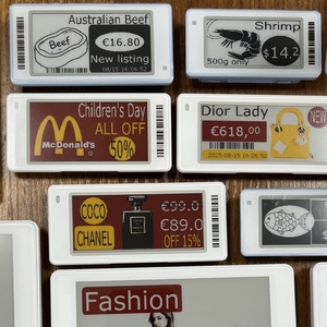 2.13 2.9 pouces étiquette Esl basse température noir et blanc Esl étiquette d'étagère électronique étiquette de prix numérique électronique pour la zone de congélateur - Product Image 2