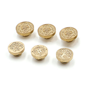 Rétro Bois Cire Sceau <span class=keywords><strong>Timbre</strong></span> Tête D'étanchéité Magique Remplacer Cuivre Tête Post Décoratif Antique <span class=keywords><strong>Timbre</strong></span> Cadeaux - Product Image 1