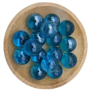 20mm glass marbles Customized by manufacturer clear glass marbles Use as you go glass flat marbles