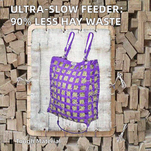 Borsa per Fieno da <span class=keywords><strong>Stalla</strong></span> Impermeabile e Resistente <span class=keywords><strong>in</strong></span> Poliestere, Disponibile <span class=keywords><strong>in</strong></span> Tutti i Colori, Accessorio Perfetto per <span class=keywords><strong>Cavalli</strong></span> - Product Image 3