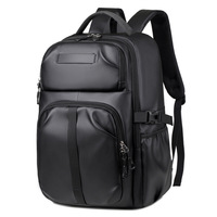 Sac à dos pour ordinateur portable unisexe imperméable de haute qualité en Oxford avec fermeture éclair, 20-35L, pour affaires, étudiants, voyages décontractés, design simple