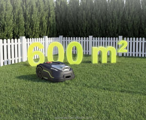 Tondeuse à gazon robotisée intelligente sans fil autopropulsée avec cartographie automatique, lames doubles, batterie 18V DIY - Product Image 2