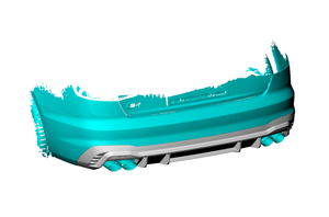 Diffuseur arrière sec en Fiber de carbone pour <span class=keywords><strong>Audi</strong></span> A4 B9 S-LINE S4 Sedan <span class=keywords><strong>4</strong></span> <span class=keywords><strong>portes</strong></span> 2020-2022 - Product Image 6