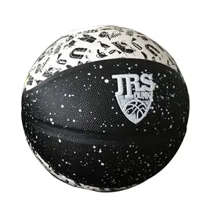 2022 Cheap Custom Leather Shiny Basketballs with high quality