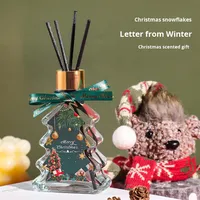 Boîte cadeau d'aromathérapie liquide sans feu pour arbre de Noël, diffuseur d'encens sans flamme, décorations d'ambiance pour la maison, salon, chambre à coucher