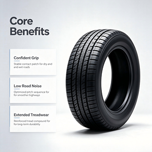 ยางรถยนต์ 215/70R15 98T ECORUN 101 แบบไม่มียางใน สำหรับรถยนต์นั่งส่วนบุคคลและรถ SUV - Product Image 2