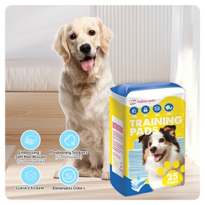 Etiquetas Personalizadas Ecológicas de Madera de Secado Rápido, Adhesivos de Posicionamiento para Perros, Almohadillas Absorbentes - Product Image 1