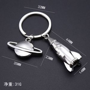 Aircraft Keychain Blank Custom Alloy Metal Silver Engines Airplane Plane Pendant Promotion Metal Charms Aircraft Blank Key Chain - Product Image 6