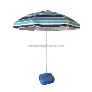 Parapluie de plage style espagnol UPF50 + Protection solaire coupe-vent pour Ibiza Marbella <span class=keywords><strong>vacances</strong></span> d'été - Product Image 5