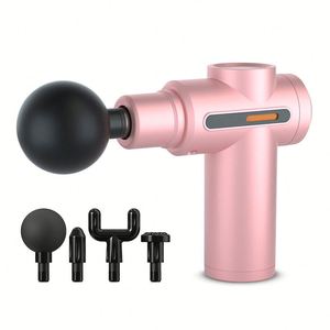 Mini masseur électrique corporel complet avec chaleur, nouveau pistolet de massage fascia pour une relaxation efficace du cou et des muscles, portable et rechargeable - Product Image 1
