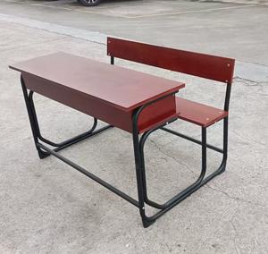 उच्च गुणवत्ता वाले मेलामाइन स्कूल डेस्क लकड़ी की छात्र तालिका और प्राथमिक उच्च विद्यालय के लिए कुर्सी भारी शुल्क कक्षा तालिका समायोज्य - Product Image 4