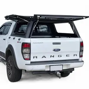 Nuevo lamax Steel 4X4 Pickup Canopy con portaequipajes Cubierta de cama de maletero dosel de techo rígido para T60 Dmax Triton Navara