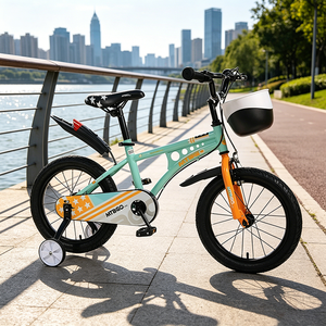 Vélo <span class=keywords><strong>VTT</strong></span> Enfant <span class=keywords><strong>16</strong></span> <span class=keywords><strong>Pouces</strong></span> Marque Mtbgo Chine pour Garçons avec Roues Stabilisatrices Monovitesse Cadre Acier Vente en Gros Usine - Product Image 6