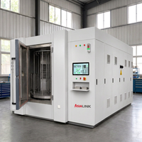 Machine de placage ionique sous vide AsiaLink PLC pour pieds de table, cadres de chaise, pièces métalliques de meubles, revêtement décoratif