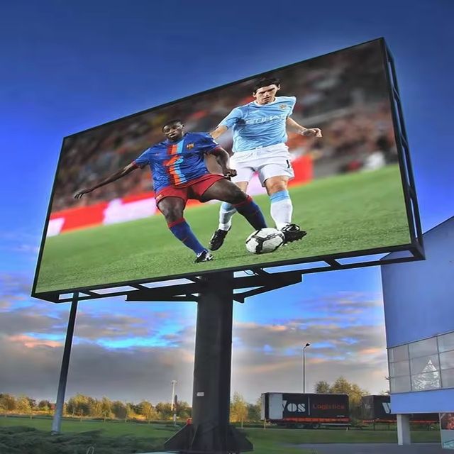 Waterproof Outdoor Pole-mounted Fixed LED Display Screen P5 P6 P8 P10 LED Video Wall for Advertising Player
