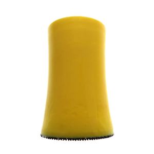 Bloque de lijado cilíndrico personalizable OEM amarillo PU duradero de alta eficiencia de 1 pulgada para molienda abrasiva de coche - Product Image 3