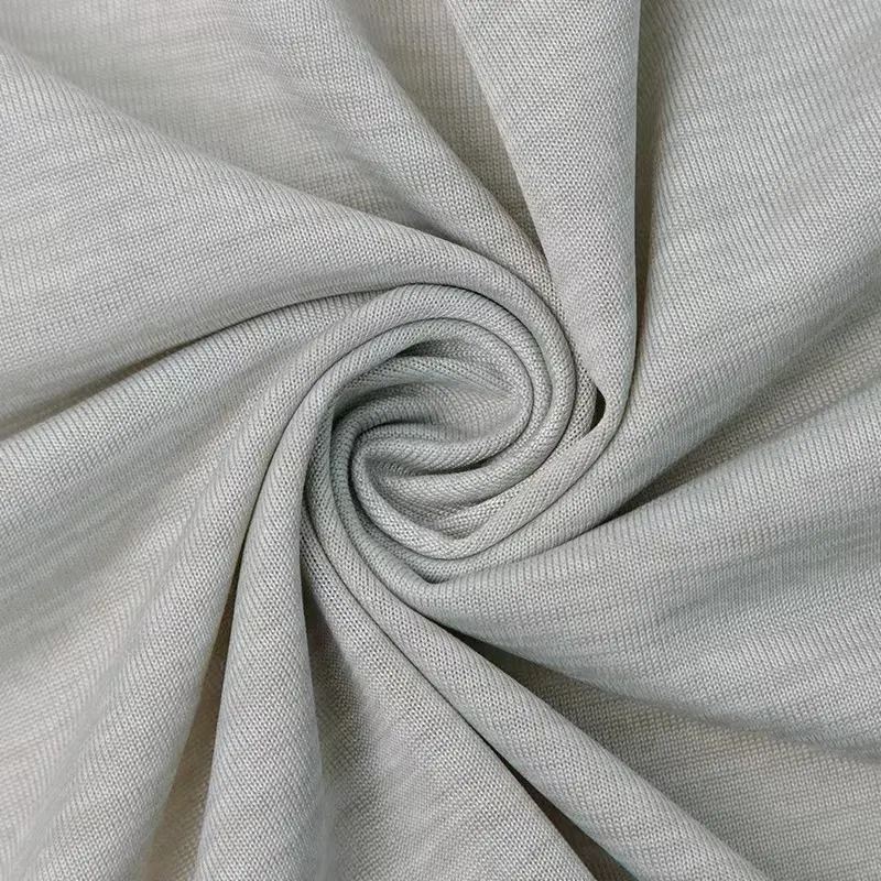 Fabricant fournisseur personnalisé couleur unie tricoté en nylon matériel été hometextile tissu de refroidissement pour la literie