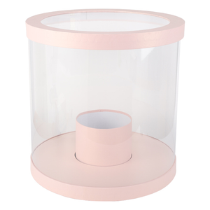 Zexwrap Big <strong>Flower</strong> Box <strong>Round</strong> PVC Transparent Valentine's Day Wedding Christmas Birthday <strong>Flower</strong> Hat <strong>Boxes</strong> - Product Image 2