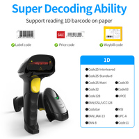 Escáner de Código de Barras Xincode 1D, Pistola Escaneadora de Código de Barras con Cable, Escáner USB Portátil para Lector de Códigos de Barras de Precios X-91013