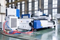 Máquina de Corte Láser de Fibra de Mesa Única 3015 de 3000W para Fabricación CNC de Metales y Corte de Acero