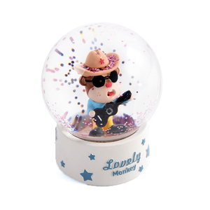 Globo <span class=keywords><strong>de</strong></span> <span class=keywords><strong>nieve</strong></span> <span class=keywords><strong>de</strong></span> resina hecho a mano, dibujos animados <span class=keywords><strong>de</strong></span> poliresina, Animal personalizado, decoración del hogar, gran oferta - Product Image 5