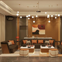 Orangefurn Mobilier Moderne Européen pour Chambre et Salon d'Hôtel : Canapé Simple et Ensemble, Table Basse, Chaise de Bar, Chaise Longue