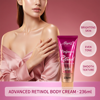 Crème blanchissante pour le corps au rétinol 236ml |   Lotion corporelle éclaircissante anti-âge correctrice des taches brunes à la niacinamide pour un teint uniforme