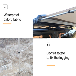 <span class=keywords><strong>Toldo</strong></span> Retráctil para Camioneta SUV 4x4 Todoterreno, Refugio de Una Habitación con Apertura Automática Rápida, Tela Oxford para las Cuatro Estaciones - Product Image 3