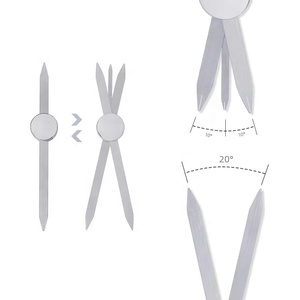 La bàn lông mày Cai Trị hình xăm trang điểm microblading lông mày Stencil thiết kế công cụ đào tạo trang điểm vĩnh viễn phụ kiện - Product Image 2