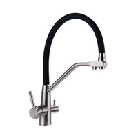 Mélangeur d'évier de cuisine Robinet d'évier de cuisine à 3 voies avec filtre Robinet d'eau Robinet d'eau potable