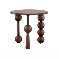 Table console d'angle moderne, style luxe léger, en bois massif, minimaliste, pour salon et chambre à coucher