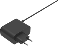 Cargador THEONE OEM/ODM de 65W, Negro/Blanco, Enchufe UK/US/AU/EU, Adaptador AC/DC con Cable Fijo, Solución GaN para Oficina