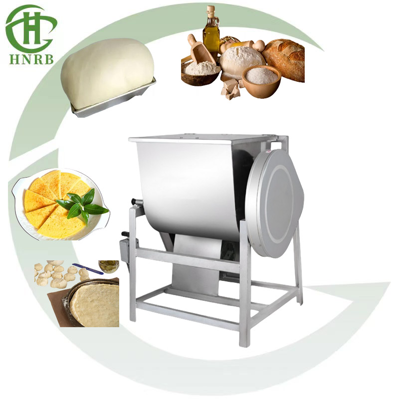 Professional Electric Stainless Steel Spiral Dough Mixer Roller Machine for Bread Pizza Cake Making for Flour Mill