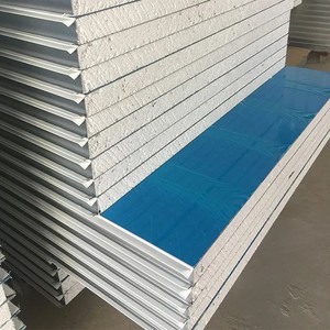 Panneaux sandwich en <span class=keywords><strong>polystyrène</strong></span> expansé EPS à bas prix, panneaux muraux en PU/PIR/<span class=keywords><strong>laine</strong></span> <span class=keywords><strong>de</strong></span> roche/<span class=keywords><strong>laine</strong></span> <span class=keywords><strong>de</strong></span> <span class=keywords><strong>verre</strong></span>/<span class=keywords><strong>laine</strong></span> minérale - Product Image 1