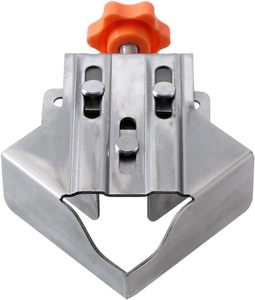 Abrazadera de ángulo recto de 90 grados con mango único ajustable de fábrica, clip de esquina de extremo cerrado de acero inoxidable <span class=keywords><strong>para</strong></span> herramientas de carpintería - Product Image 5