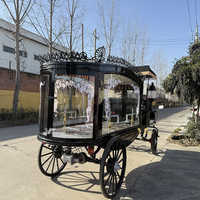 Cercueil funéraire sculpté sur mesure de haute qualité, véhicule de transport funéraire spécial
