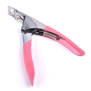 Stainless Steel False Nail Tip <b>Cutter</b> Acrylic Gel Nail Clipper Scissors Triple <b>Edge</b> Manicure Trimmer Tool - Product Image 2